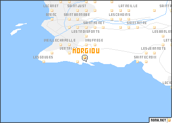 map of Morgiou