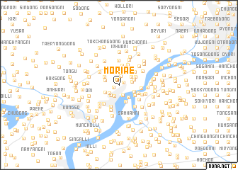 map of Mŏriae