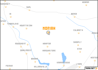 map of Moriah