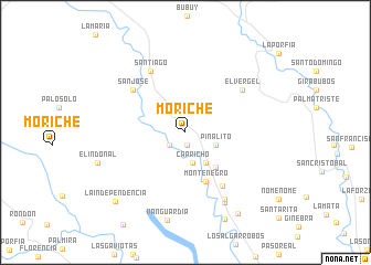 map of Moriche