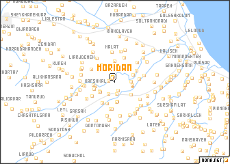 map of Morīdān