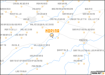 map of Morina