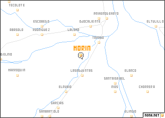 map of Morín