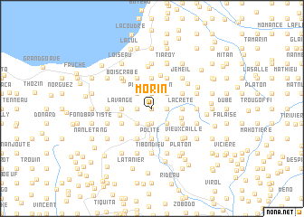 map of Morin