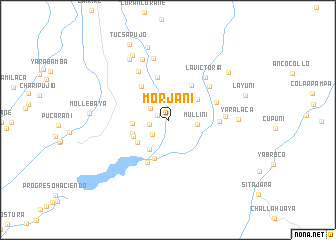 map of Morjani