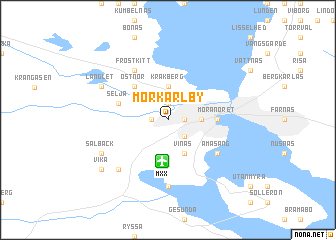 map of Morkarlby