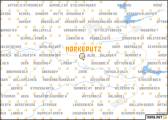 map of Morkepütz