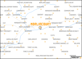 map of Morlincourt