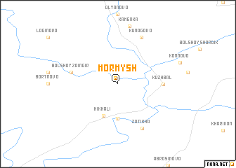 map of Mormysh