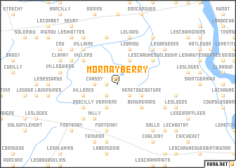 map of Mornay-Berry