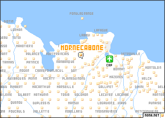 map of Morne Cabone