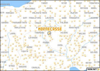 map of Morne Cassé