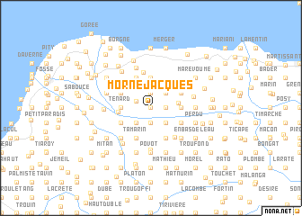 map of Morne Jacques