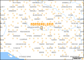 map of Morne Pèlerin