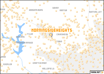 map of Morningside Heights