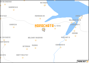 map of Morochata