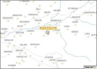 map of Morodvis