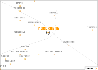 map of Morokweng