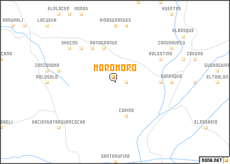 map of Moromoro