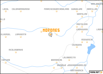 map of Morones