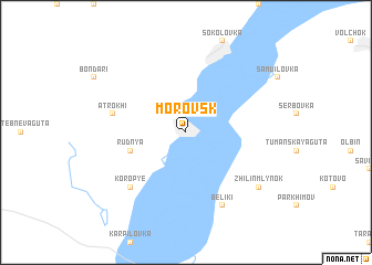 map of Morovsk