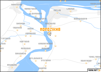 map of Morozikha