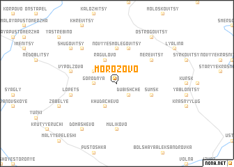 map of Morozovo