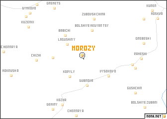 map of Morozy