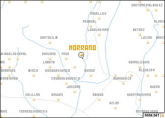 map of Morrano