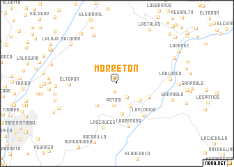 map of Morretón