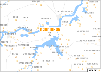map of Morrinhos