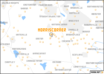 map of Morris Corner