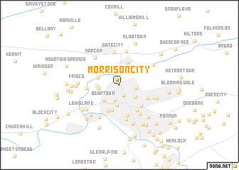 map of Morrison City