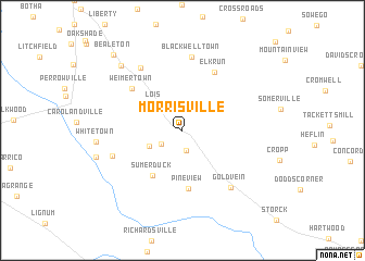 map of Morrisville