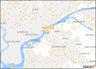 map of Morris