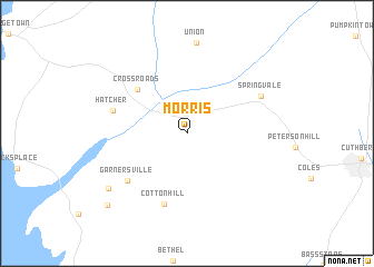 map of Morris