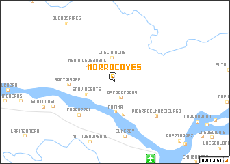 map of Morrocoyes