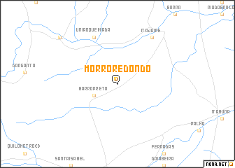 map of Morro Redondo