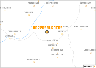 map of Morros Blancos
