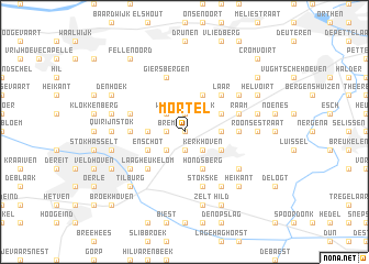 map of Mortel