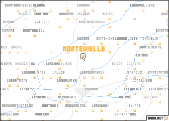 map of Mortevielle