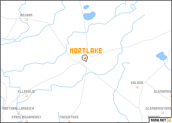 map of Mortlake