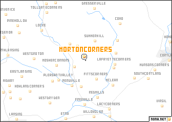 map of Morton Corners