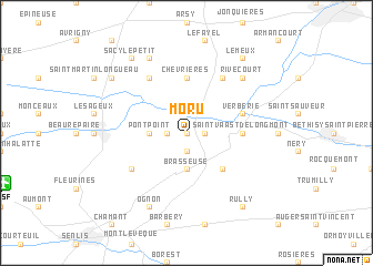 map of Moru