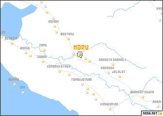 map of Morū‘