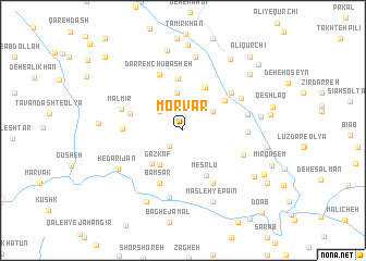 map of Morvār