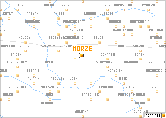 map of Morze
