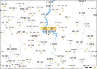 map of Mosampo