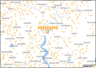 map of Mosan-dong