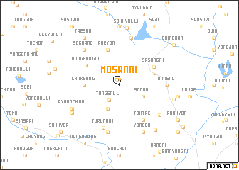 map of Mosan-ni